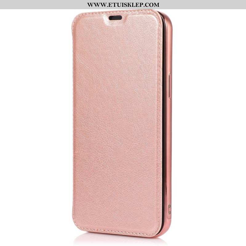 Etui Na Telefon do iPhone 14 Etui Folio Etui Na Karty Ze Sztucznej Skóry